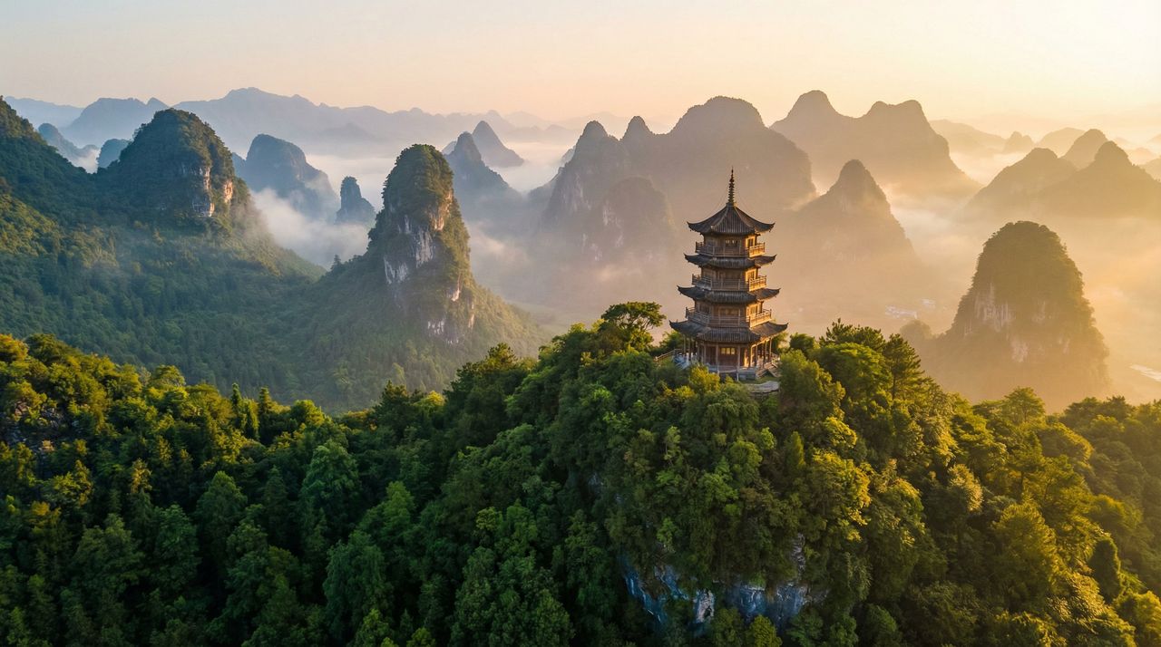 91网旅行视频分享 - 中国最美山水秘境航拍视频，震撼自然风光